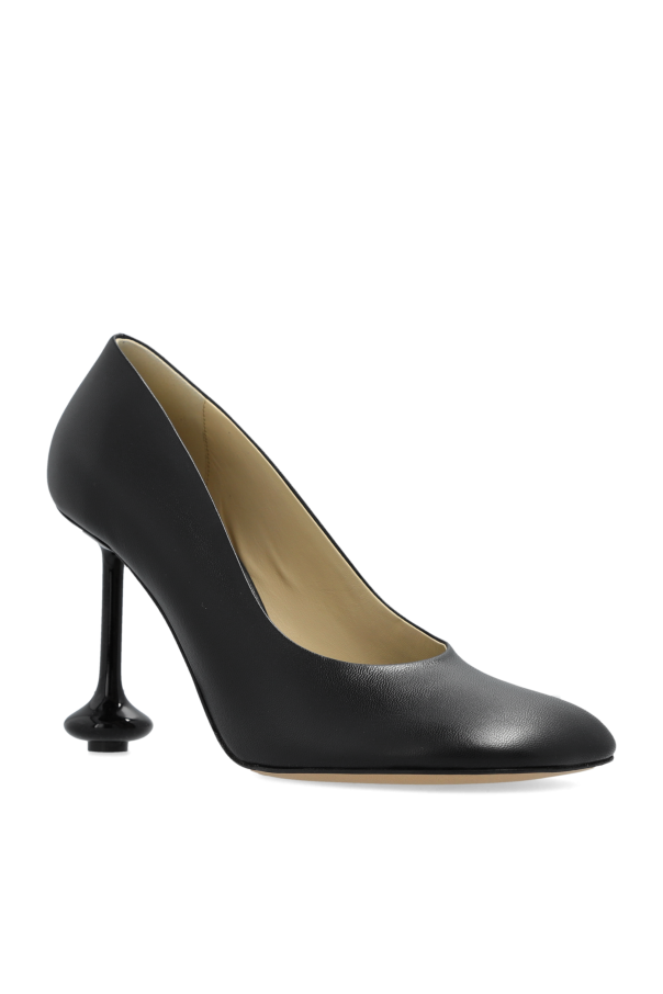 パンプス LOEWE BLACK TOY HEELED PUMPS Toy 45 leather pumps in black - Loewe | Mytheresa